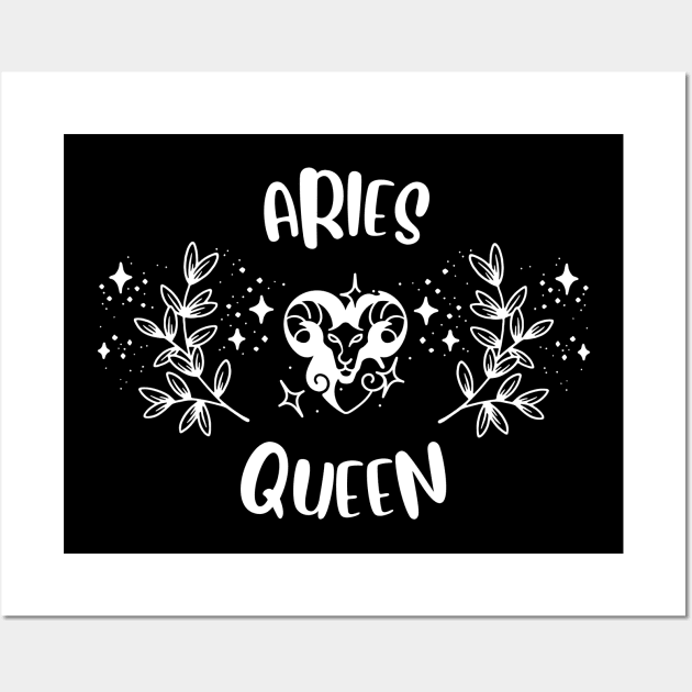 Aries Queen Wall Art by teresawingarts